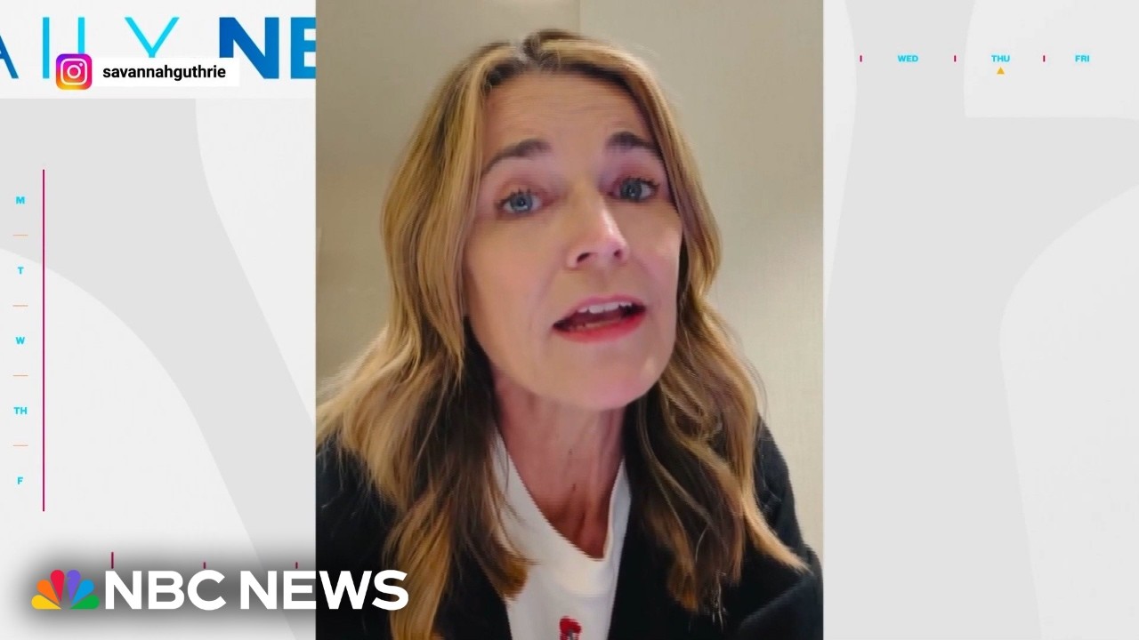 Savannah Guthrie shares new plea to bring her mother home: 'Tell us where to look for her'