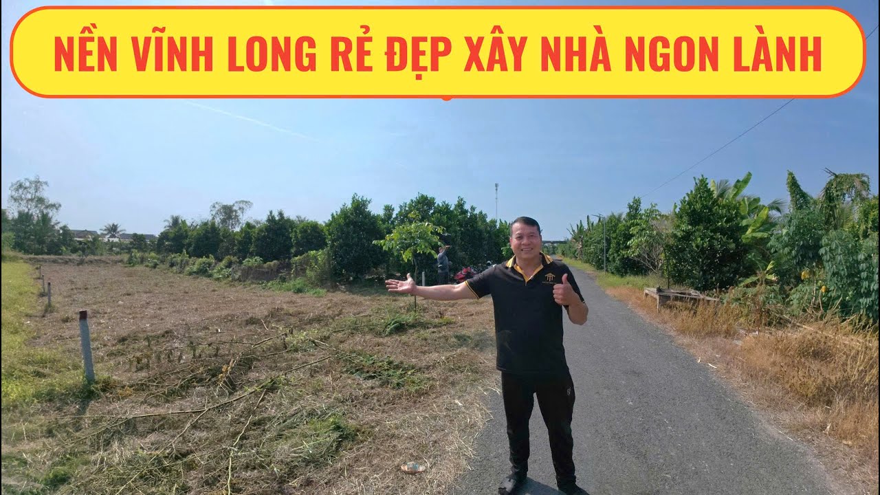 Nền đẹp Vĩnh Long giá rẻ xây nhà ngon lành | Nhà Đất Miền Tây