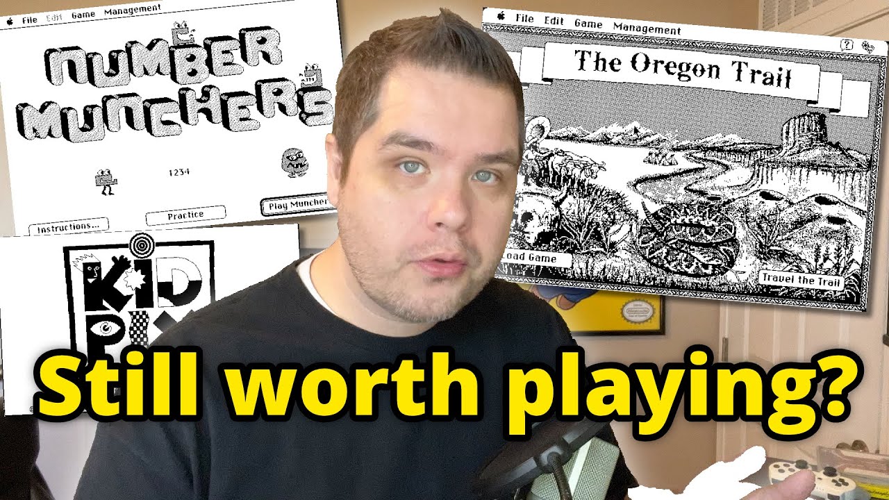 Revisiting 80's and 90's Mac Games I Played at School...
