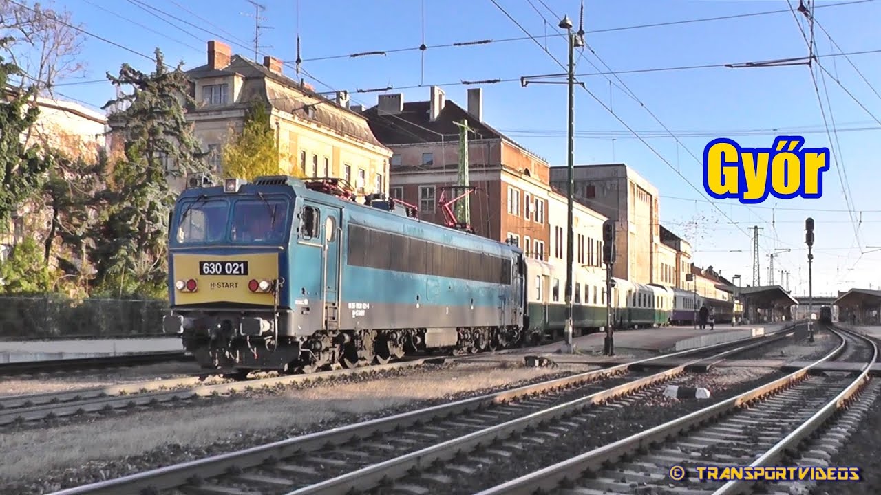 2019.11.30. - Körös Advent Expressz Gigant mozdonnyal (630 021) Győrben