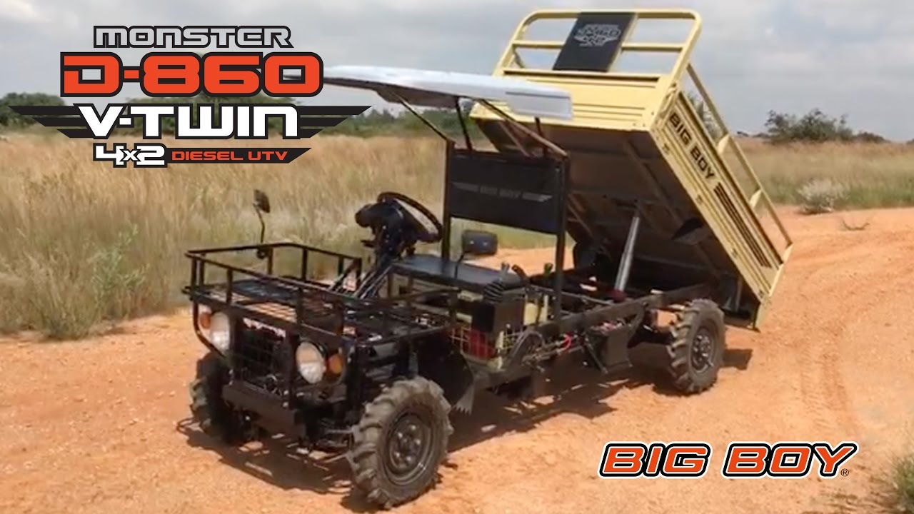 Big Boy Monster D860 V-Twin Diesel