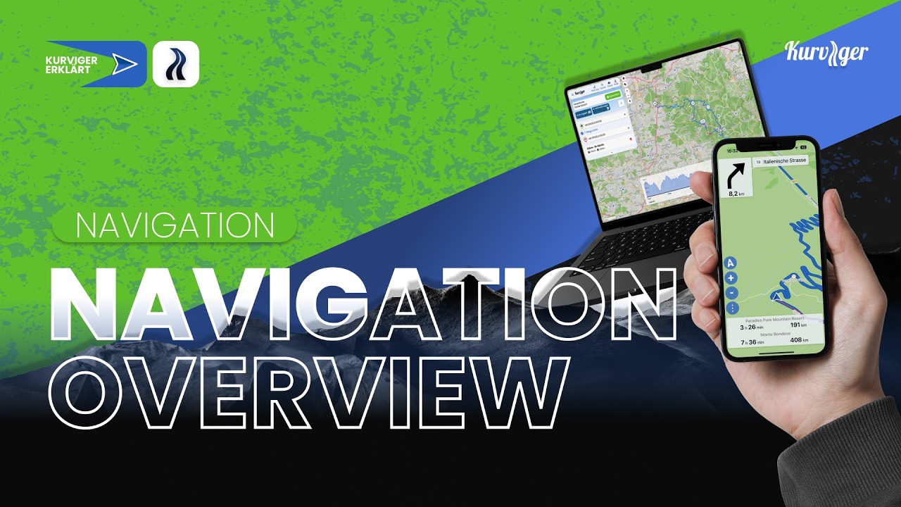 Kurviger Explained &ndash; Navigation Overview