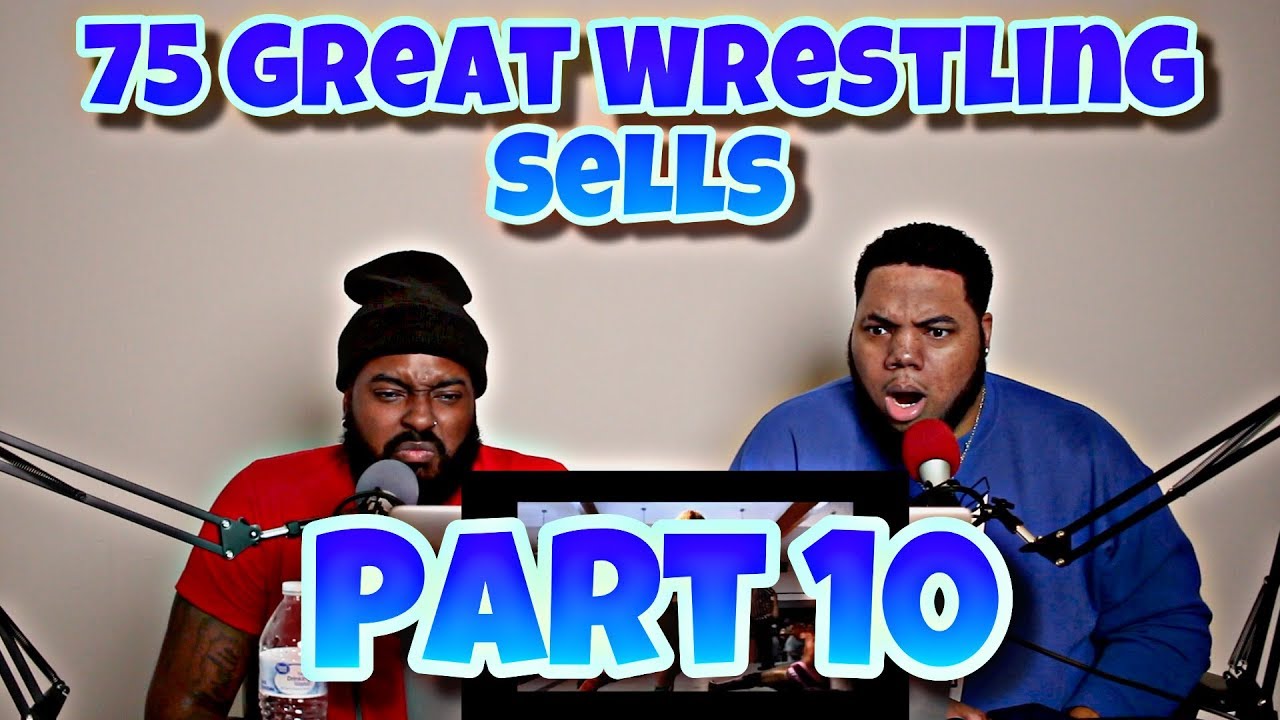 75 Great Wrestling Sells - Pt. 10 (Oversells, Realistic Sells, ETC.) (TRY NOT TO LAUGH)