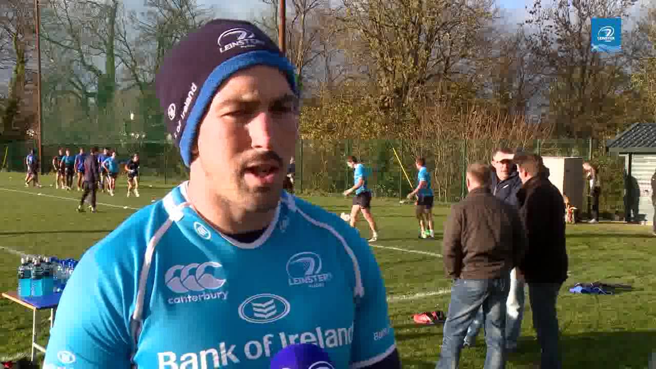 LTV: Leinster Pitchside Briefing Andrew Goodman Interview