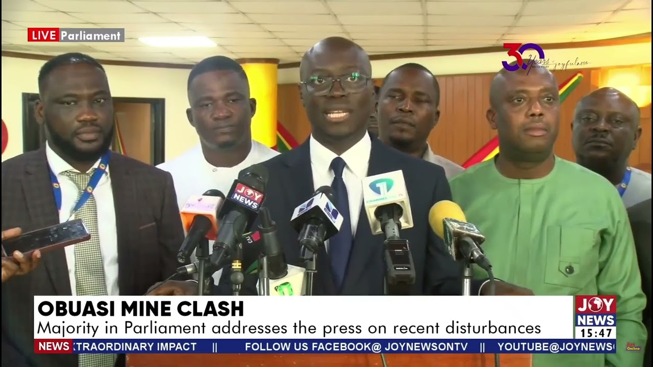 Obuasi Mine Clash: Recent disturbances in Obuasi must not be politicised - Dr. Ato Forson