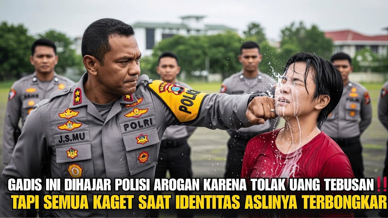 GADIS INI DIHAJAR POLISI AROGAN KARENA TOLAK UANG TEBUSAN! TAPI KAGET SAAT IDENTITASNYA TERBONGKAR