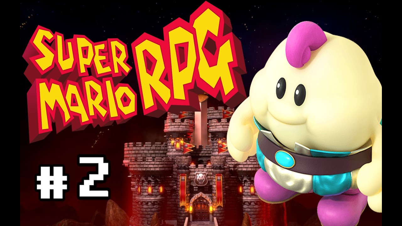 Super Mario RPG: Episode 2 Meeting Mallow & Croco Boss