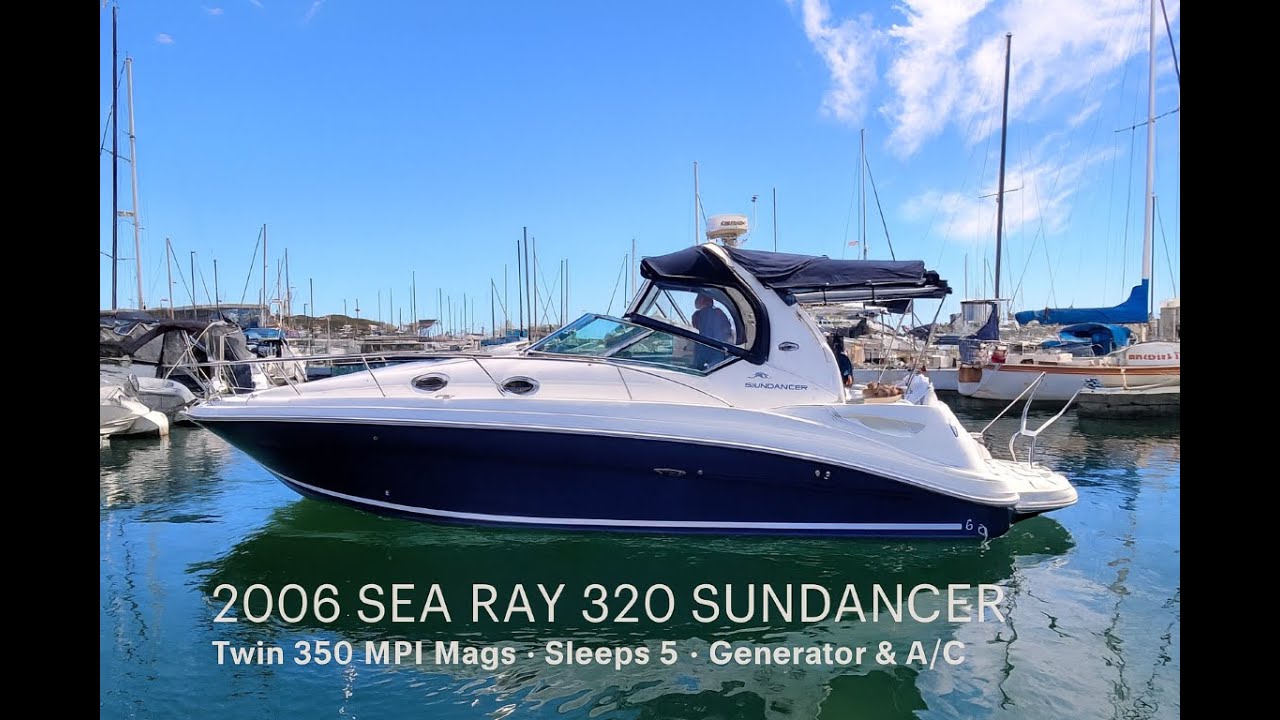 2006 Sea Ray 320 Sundancer – Family-Friendly Luxury Cruiser | South Mountain Yachts  Walk Thru Tour