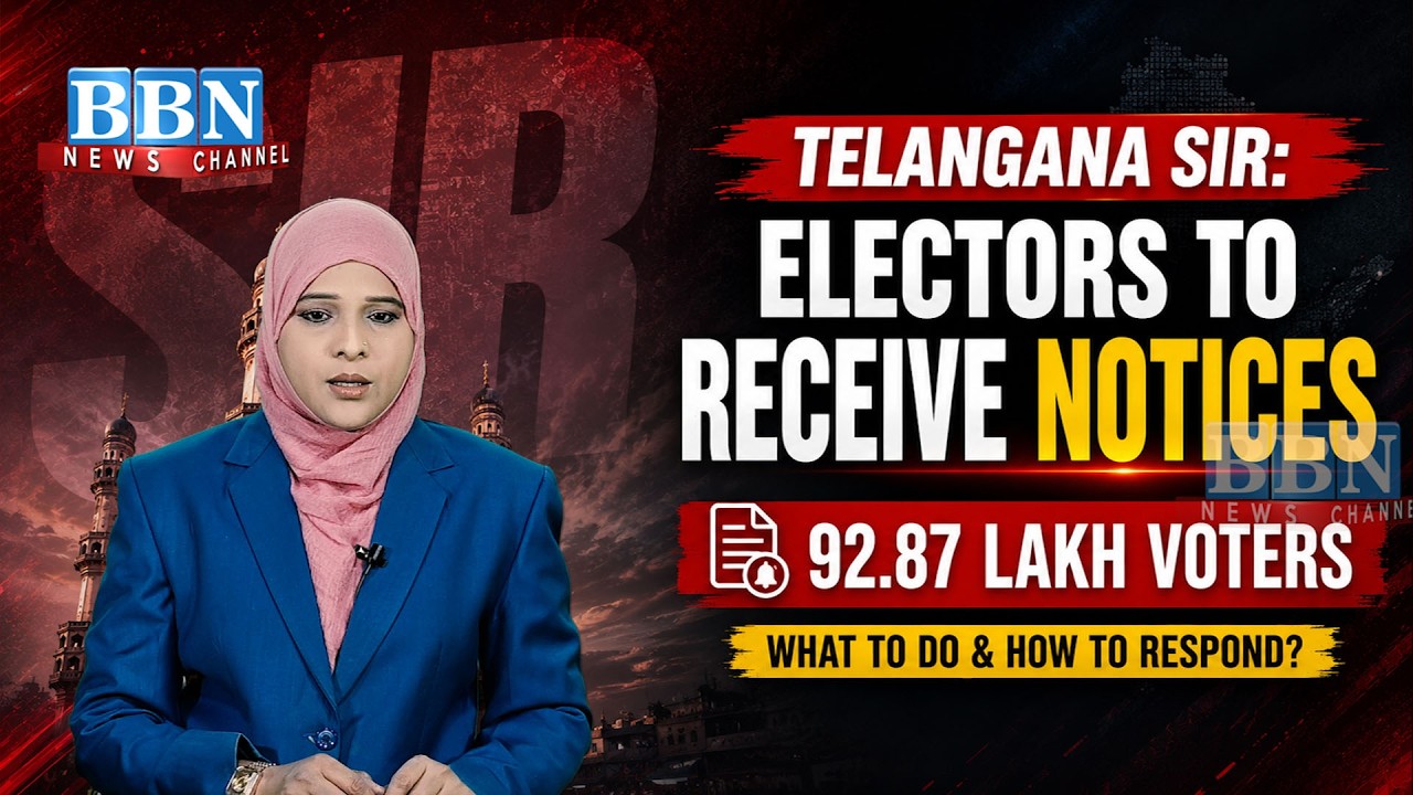 Telangana SIR: 92.87 Lakh Voters Ko Notices! 😳 | Jaanch Padtal | BBN CHANNEL
