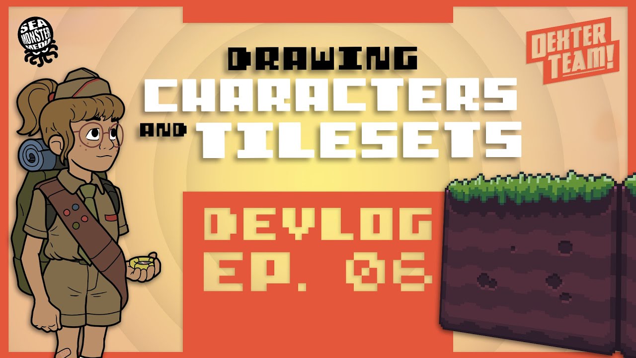 Drawing Characters and Tilesets (Dexter Team Devlog Ep.6)
