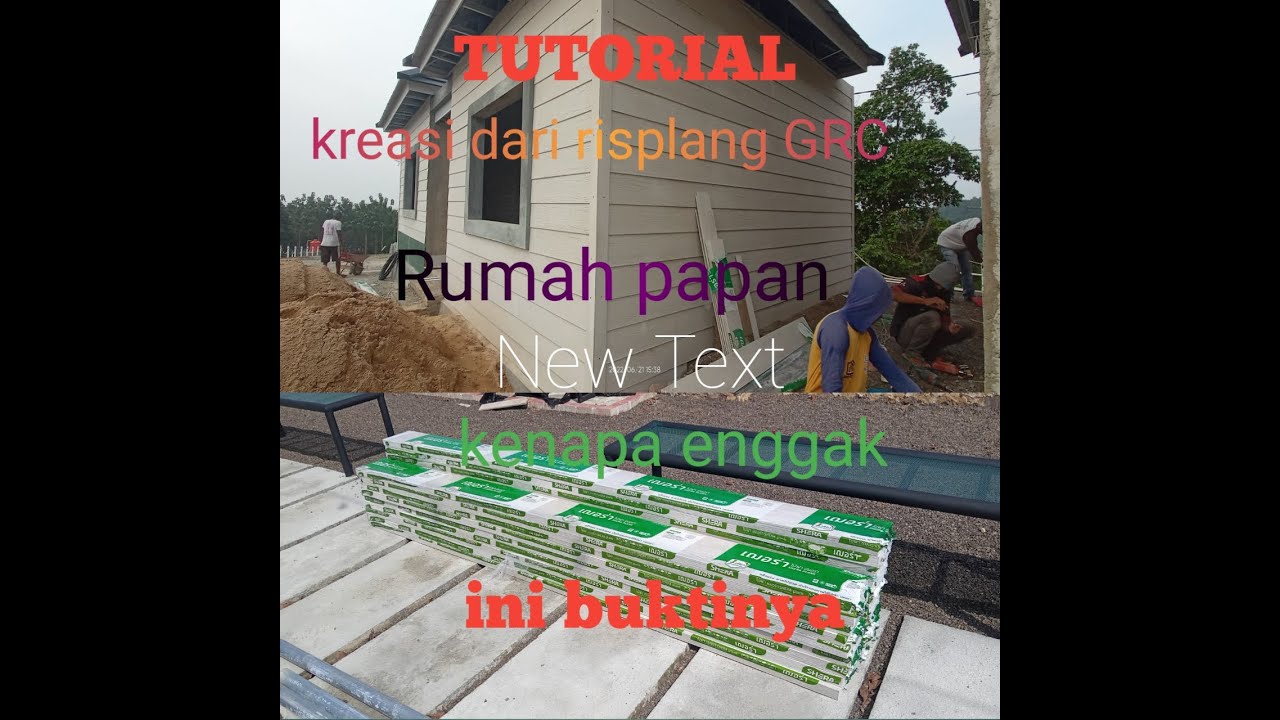 Tutorial dinding papan risplang grc aplikator junior