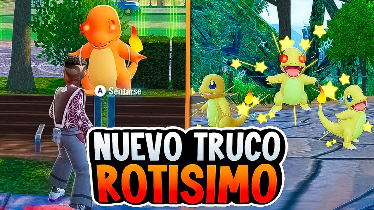 ✨ ESTE es el MEJOR TRUCO SHINY para CHARMANDER ACTUALIZADO en Leyendas Pokémon ZA ✨