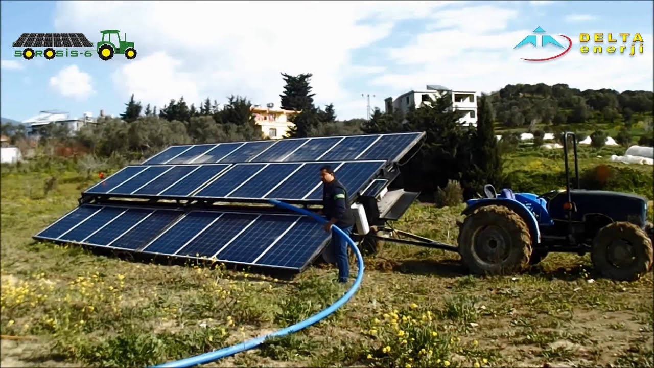 Delta Enerji - SOROSIS-6 TARIMSAL SULAMA AMACLI MOBIL GUNES ENERJI SISTEMI