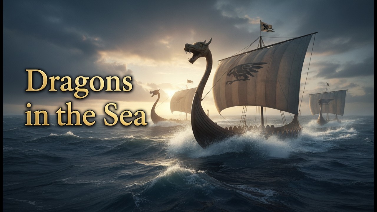 Drekars í Sjór — Epic Viking Rock in Old Norse  | Dragons Across the Sea