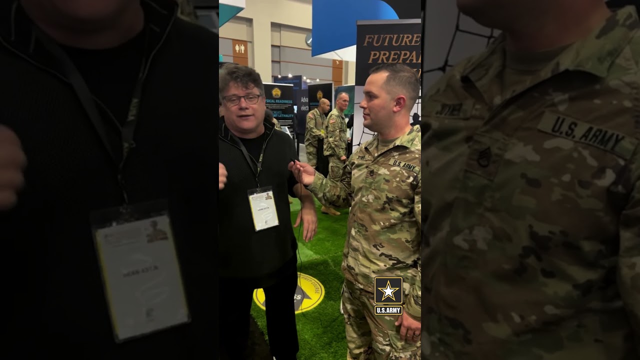 Actor Sean Astin joins us at the AUSA!