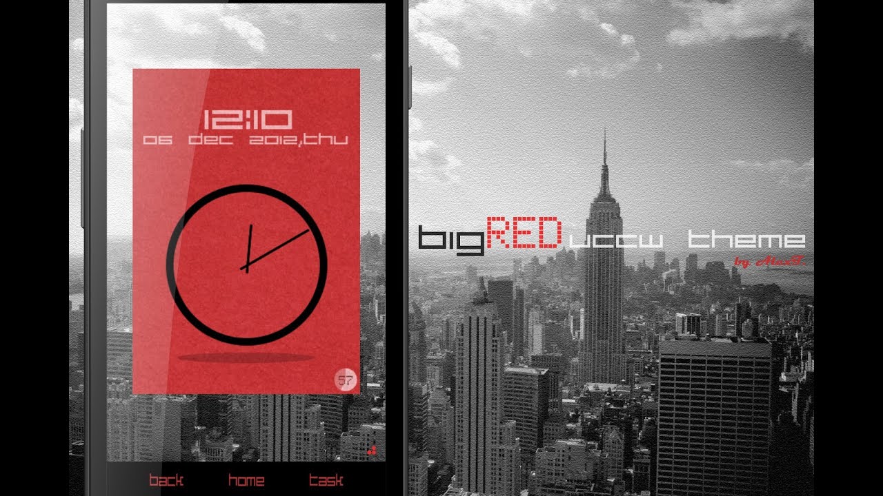UCCW Theme Big Red Cards