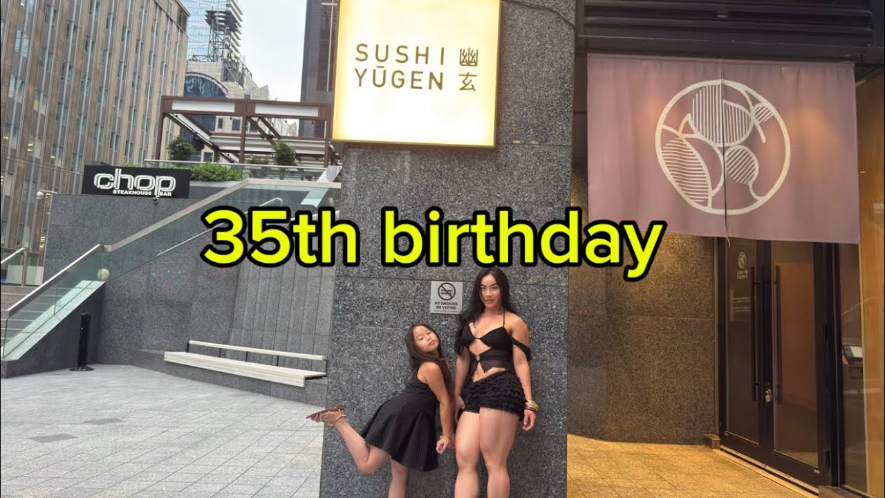 Sushi yugen omakase Toronto Ted Roxy 35 sinh Nhật 35 tuổi July 22nd 2025
