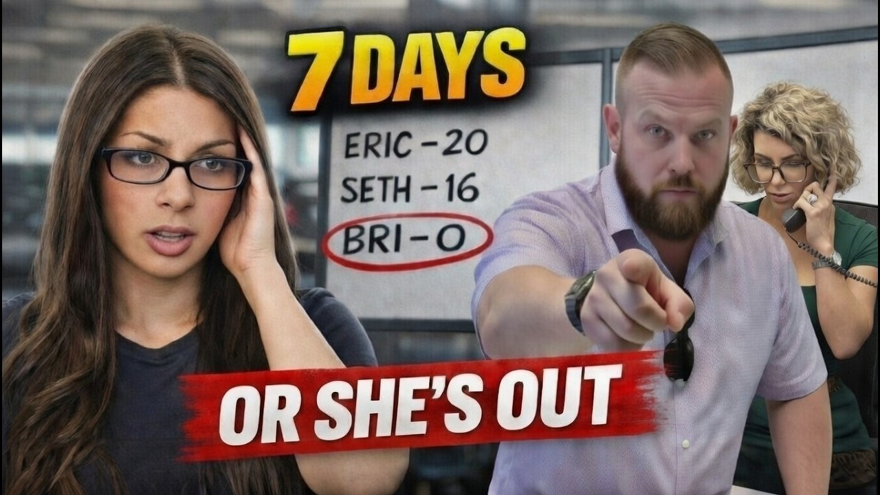 She Has 7 Days to Sell a Car… Or She’s Out. | Salesman of the Month Ep. 1