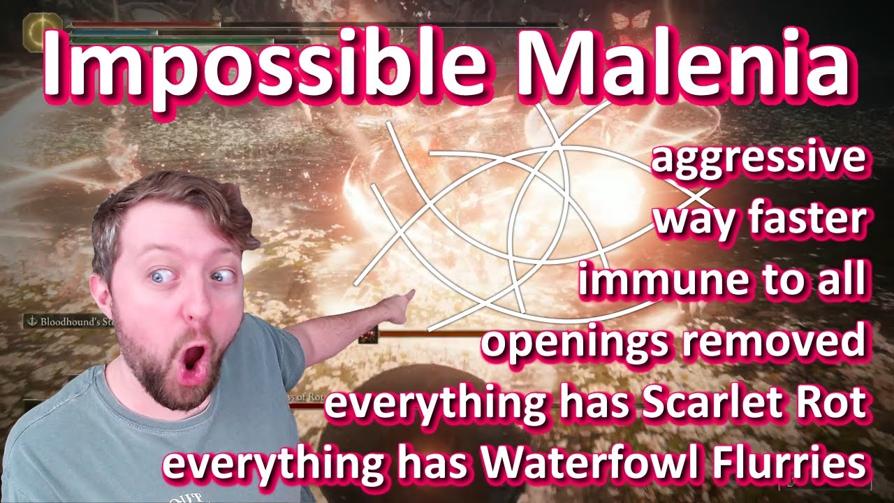 IMPOSSIBLE Malenia (Mod) - World's First Clear