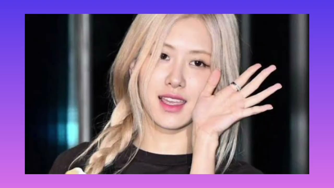 【衝撃告白😱💖】BLACKPINKロゼ、恋人に会うため6カ月間“おばあさん”に変装⁉️秘密の愛の全貌✨💌