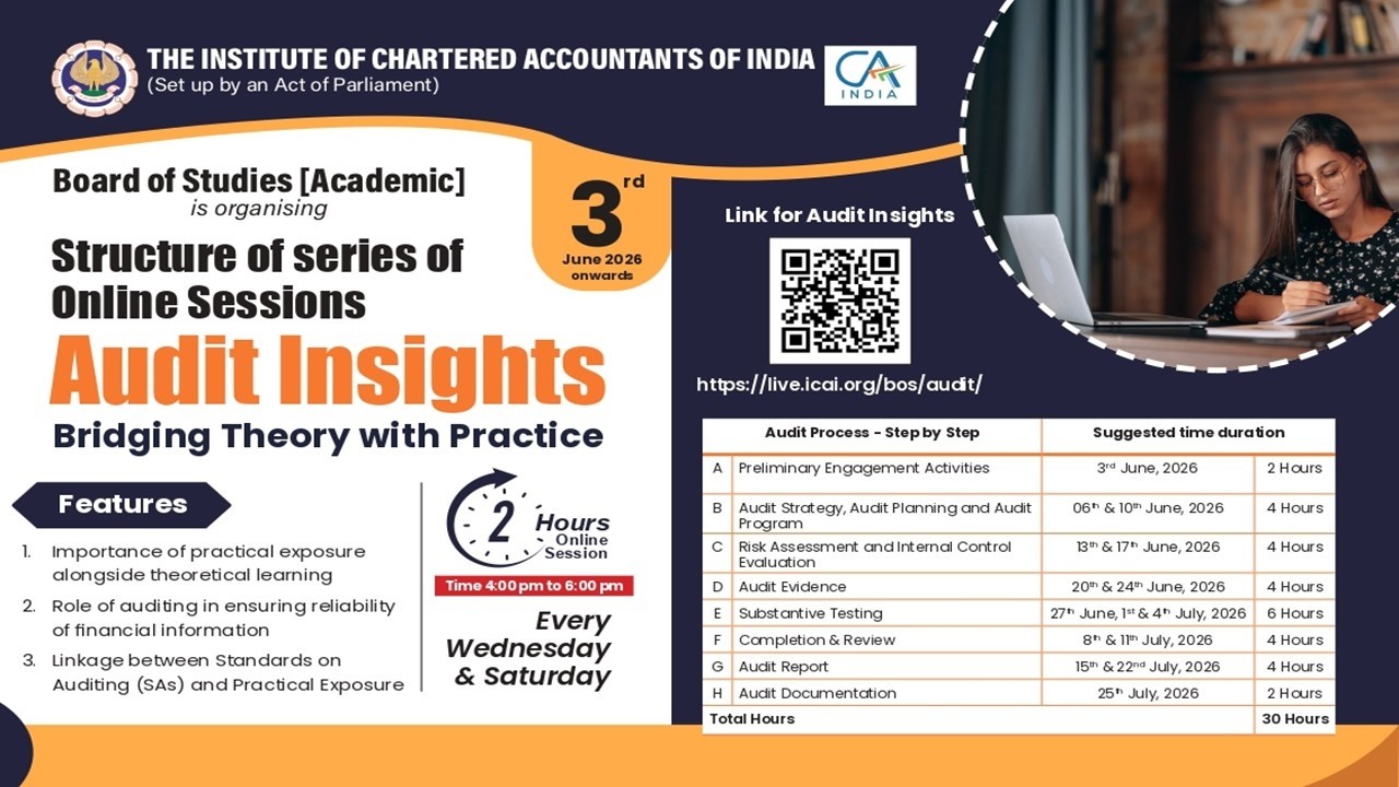 Webinar on &ldquo;Insight into Audit &ndash; Bridging Theory with Practice&rdquo;