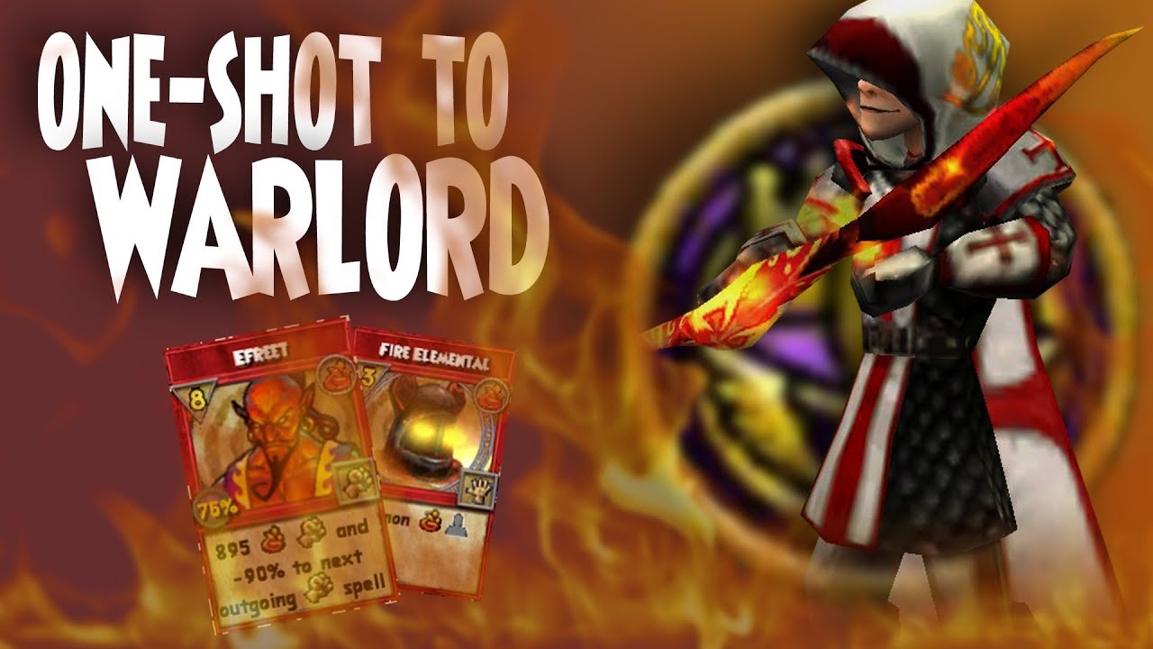 The One-Shot to Warlord | Magus 30 Fire PvP | Wizard101