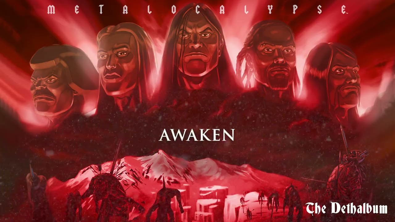 Metalocalypse: Dethklok | Awaken (Lyric Video) | Adult Swim