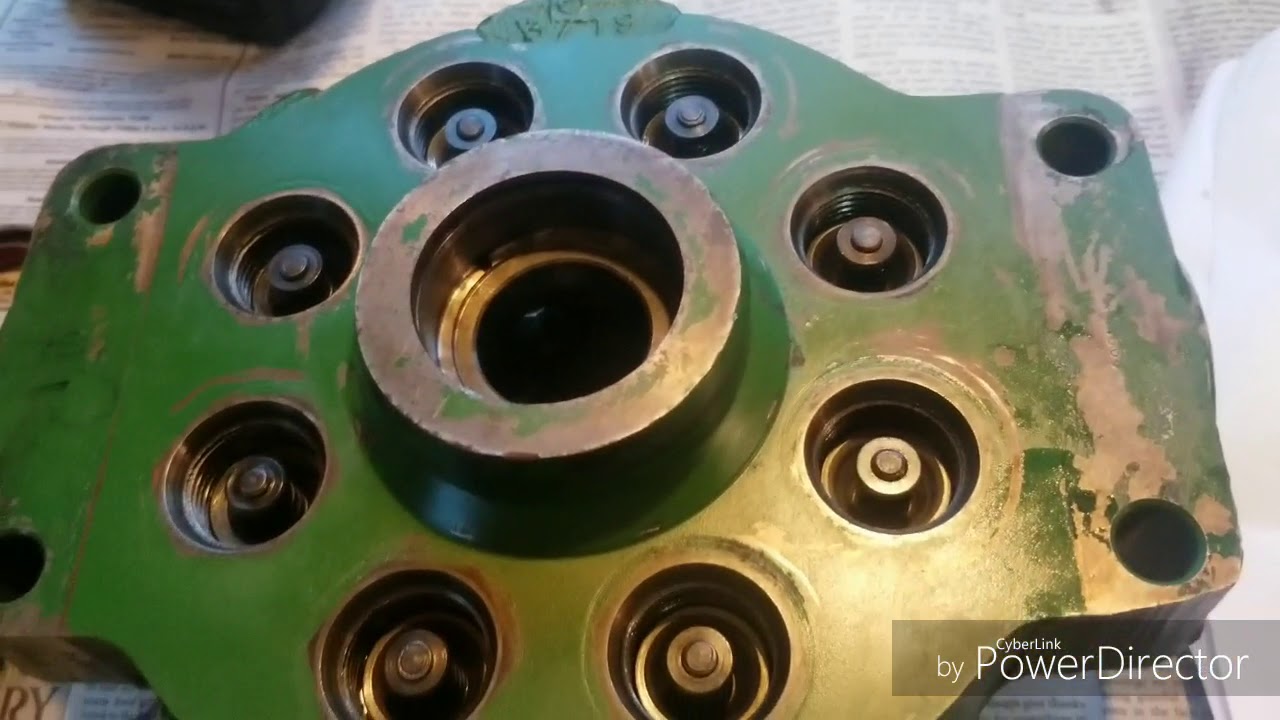 John Deere pump reassembly part 1
