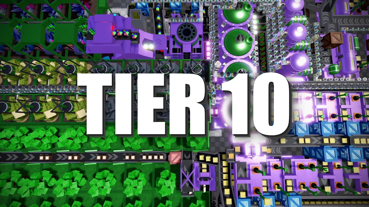 Factory Simulator - Tier 10 Announcement