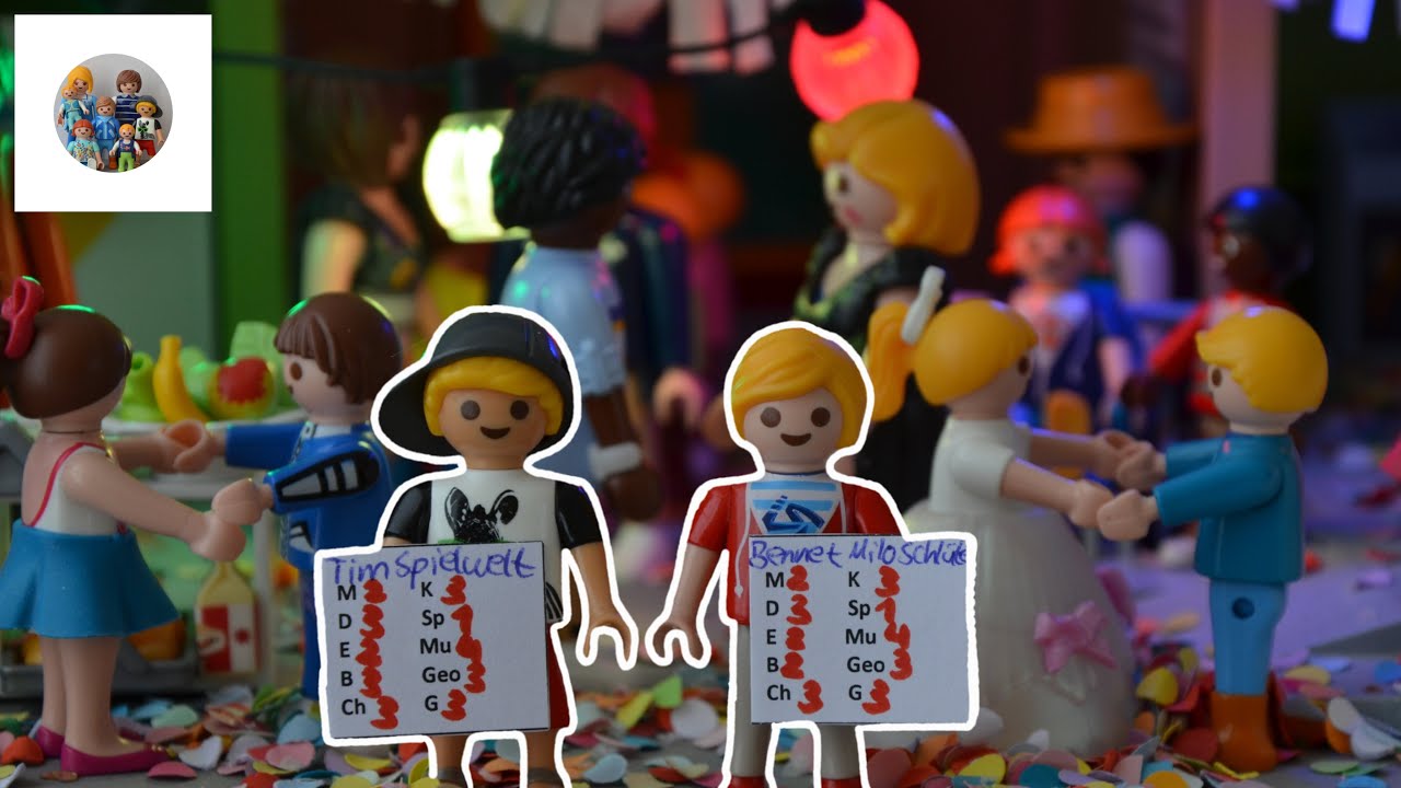 Letzter Schultag vor den Ferien// Zeugnisse & Schulparty 🎉// Playmobil Film deutsch