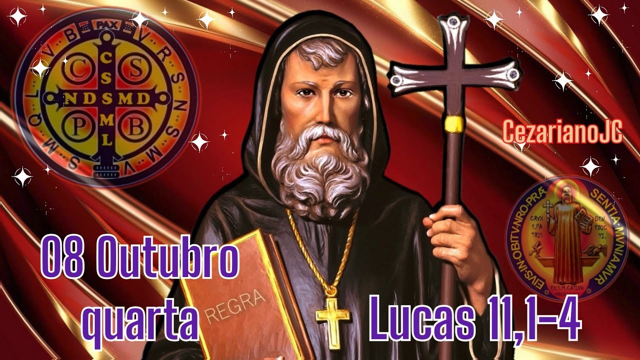 EVANGELHO DO DIA 08 DE OUTUBRO 2025 - QUARTA - LUCAS 11,1-4