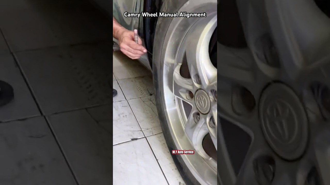Camry Wheel Manual Alignment #shorts #shortvideo #youtubeshorts #viralshorts #youtube #diy #top