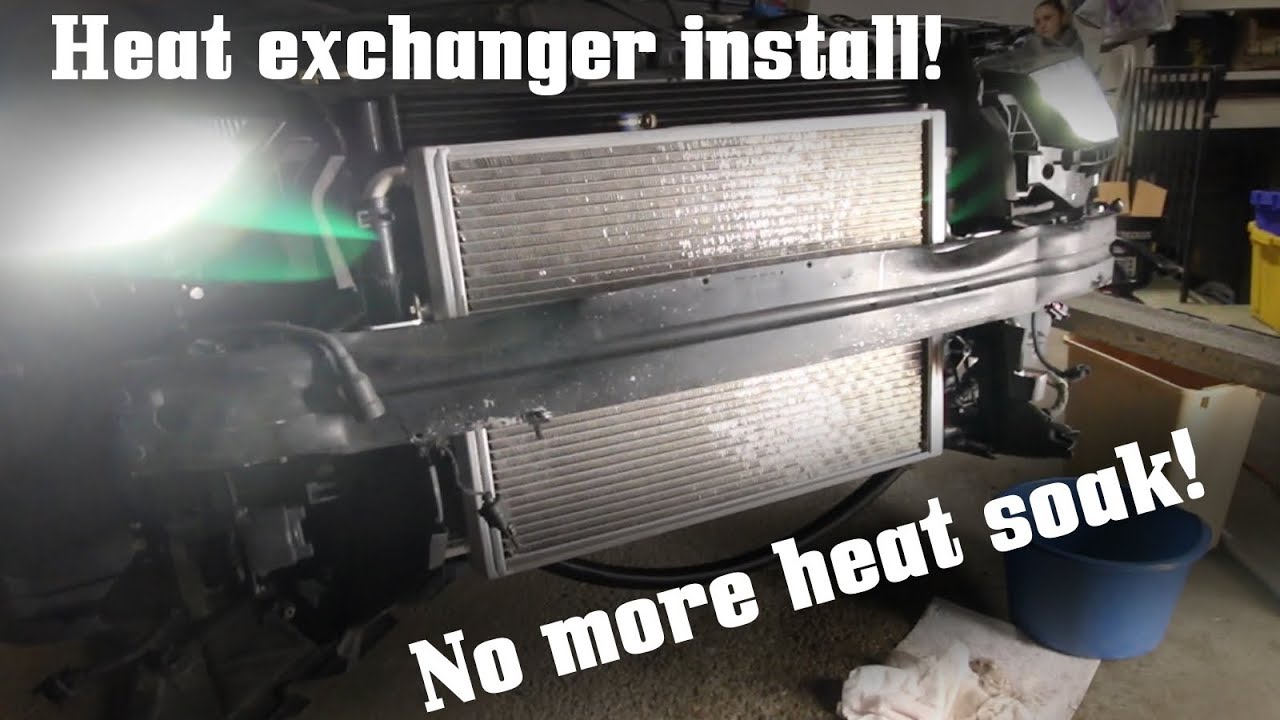 AWE Cold Front Heat Exchanger Install on B8.5 S4!