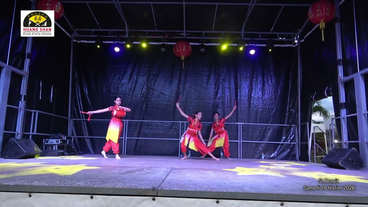 NAC2026 HUANG SHAN @St Benoit - Danse du Tambour