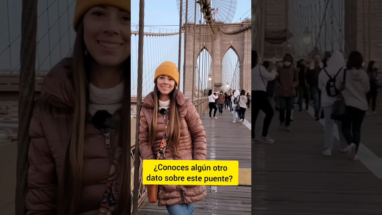 &iquest;Sab&iacute;as esto del puente de BROOKLYN?|NEW YORK