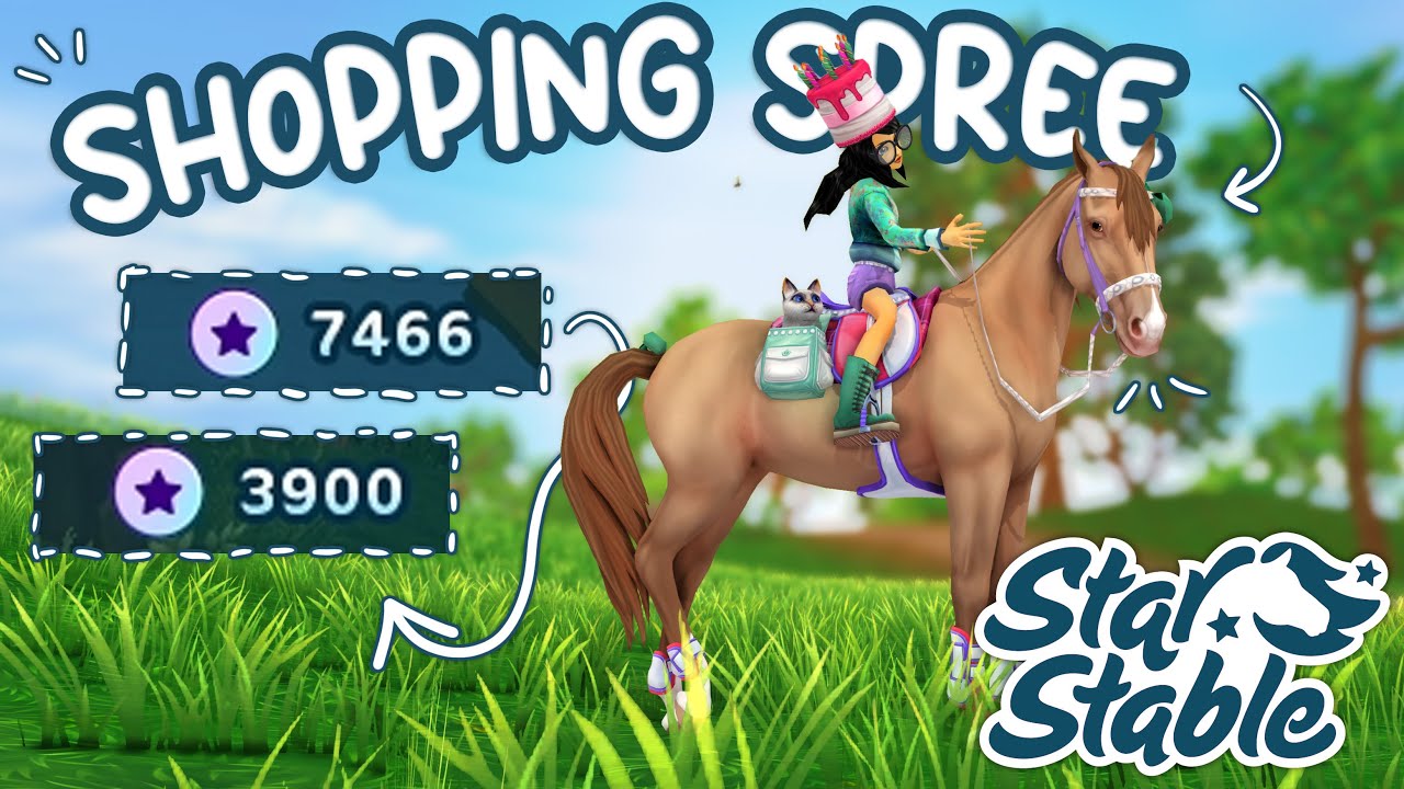 Birthday Shopping Spree! 🛍 Horses/Clothes/Pets! Star Stable