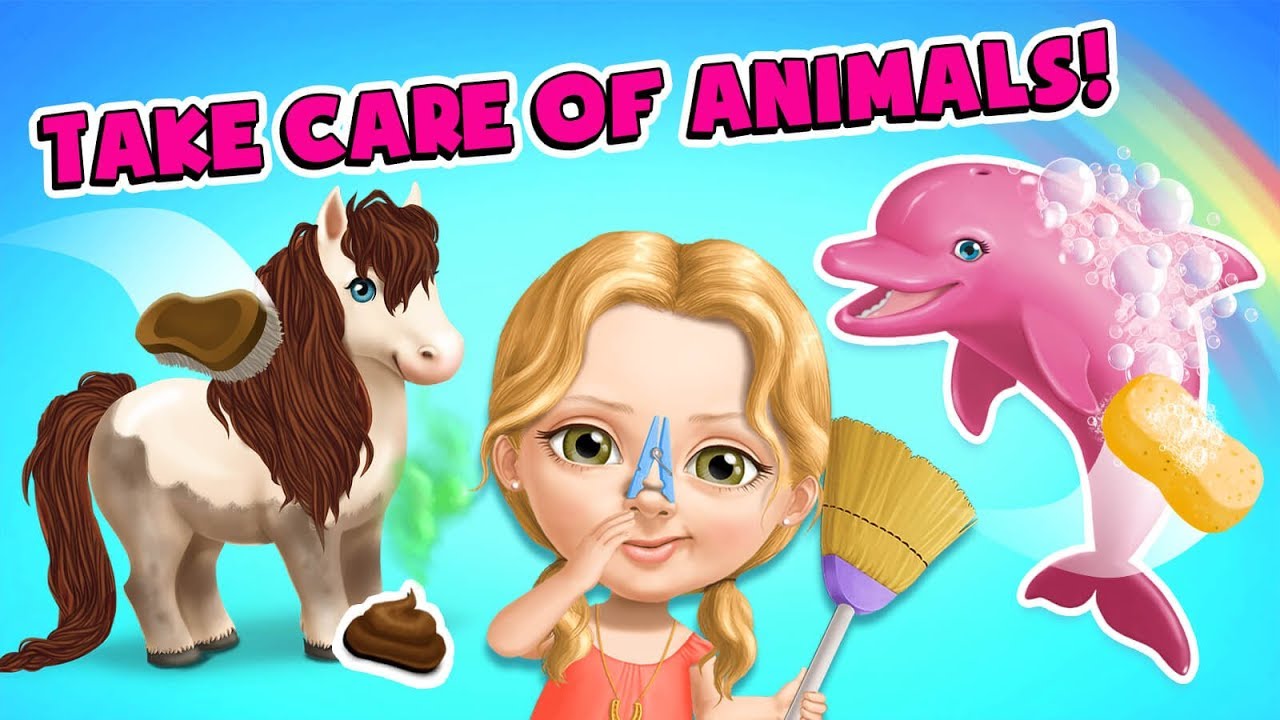 Cute Dolphin & Horse Care 🐴🐬 Sweet Baby Girl Summer Fun 2 | TutoTOONS