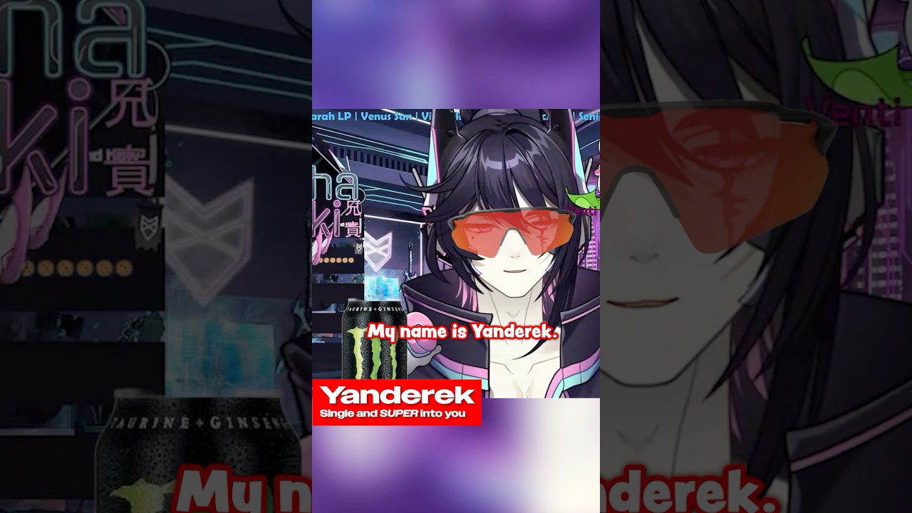 Would you go for Yanderek? Be honest. 👀#vtuber #voiceactor #envtuber #va #twitchclips #yandere