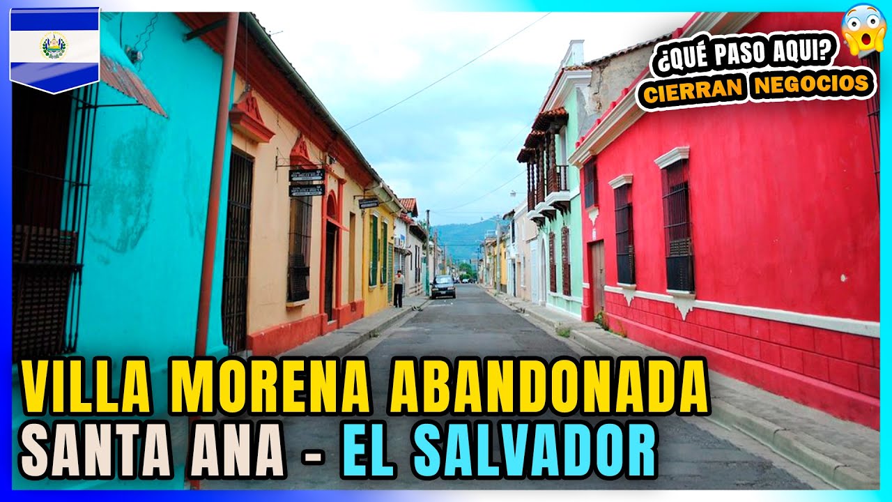 🇸🇻 Caminando Santa Ana El Salvador | VILLA MORENA | COMEDOR MARGO | Variedad Mayte