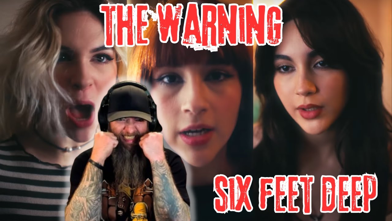 The Warning - Six Feet Deep MUSIC VIDEO REACTION!  CRAZY GOOD!