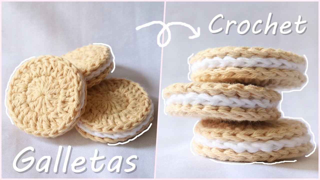 Galleta Amigurumi | Tutorial Fácil Paso a Paso ✨🍪