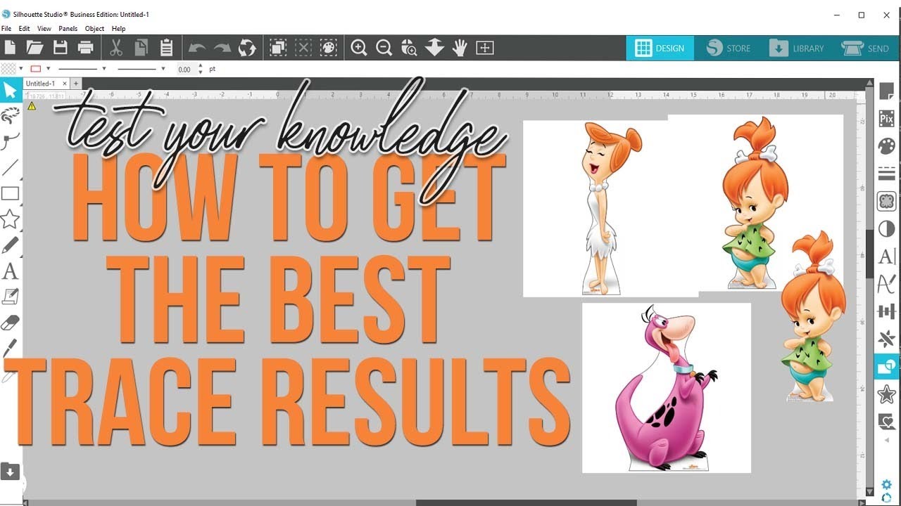 Silhouette Studio Tracing Tutorial| Do you know how to trace?