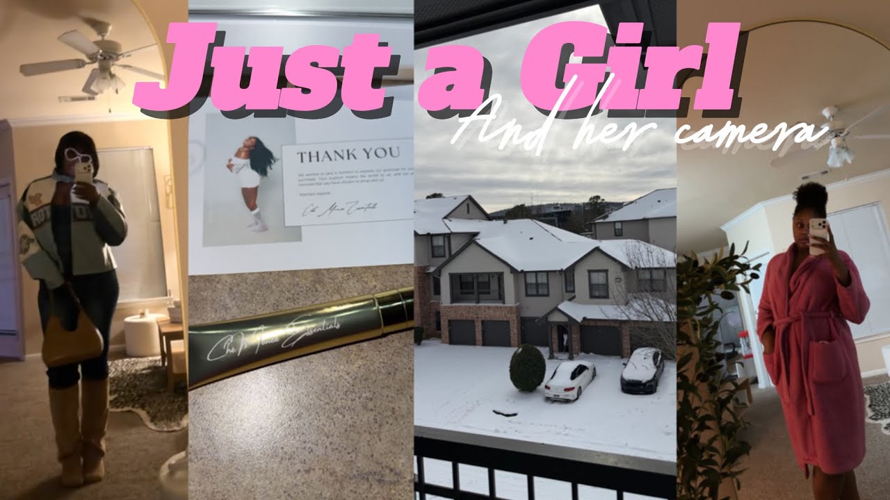 Just a Girl and Her Camera: Another random vlog, snowed in, still sober & life update