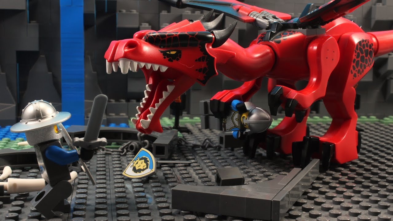 Lego Castle Dungeon and Dragon Chapter 6 Stop Motion Animation