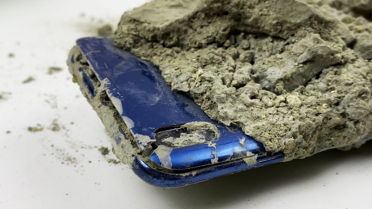 WOW! 😱 Huawei Y9 2019 Stuck in Cement &ndash; Extreme Restoration for Construction Worker!