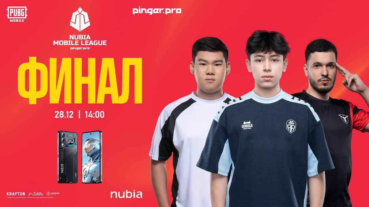 ФИНАЛ | PUBG MOBILE | nubia Pinger.Pro League S3 | LastHero & Zainariss & worthy