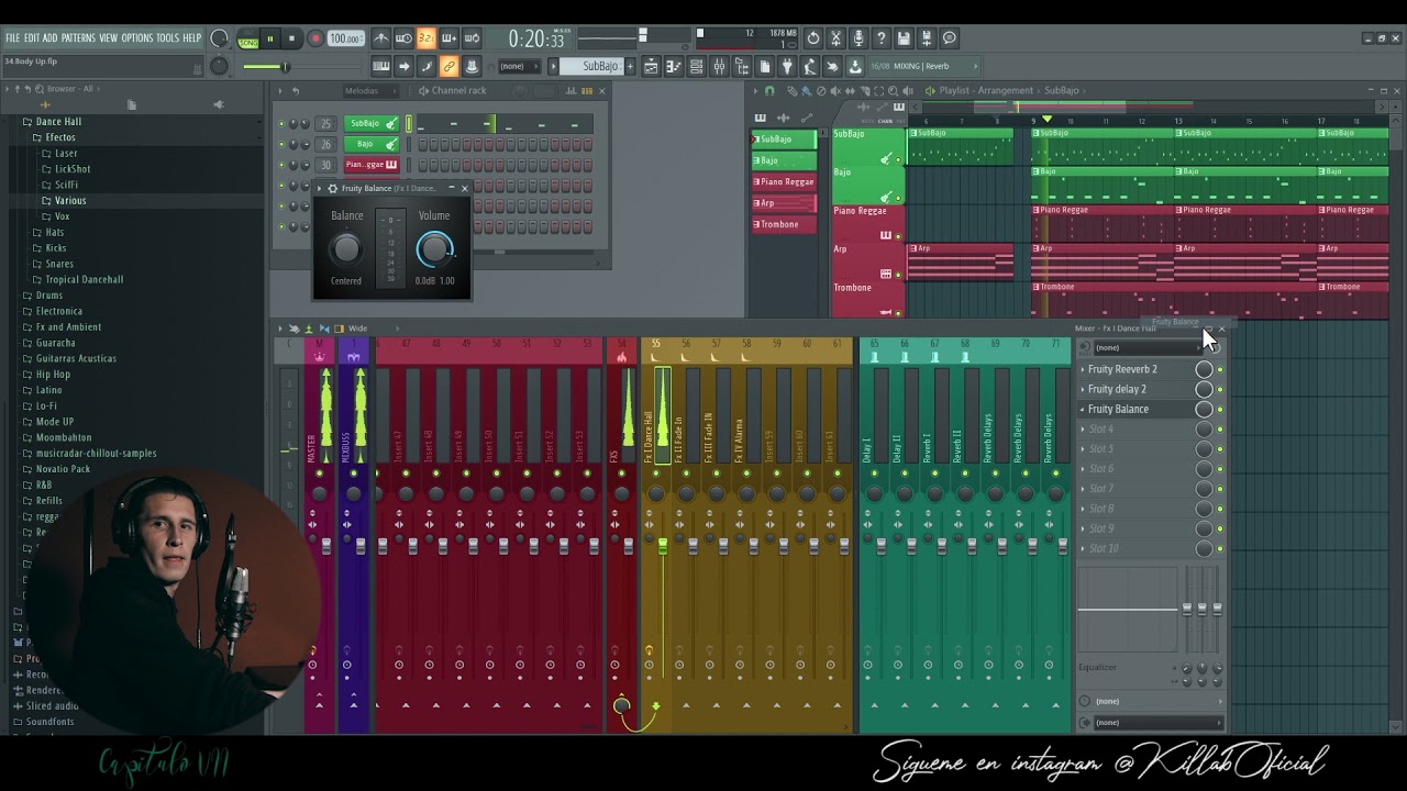 Como hacer Dance Hall / Type Blaiz Fayah   / Capitulo VII x Prod By Killa B