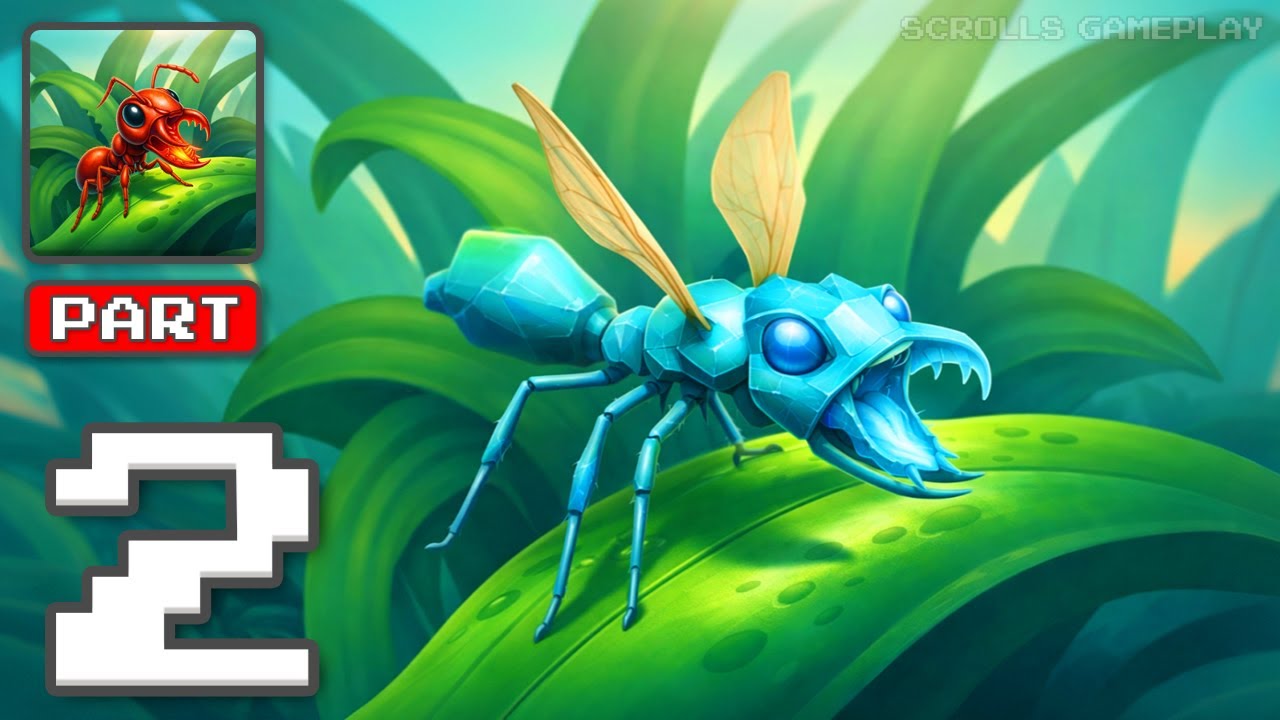 Ant Kingdom - Gameplay Walkthrough Part 2 - Colonies Build And Expand (iOS, Android)