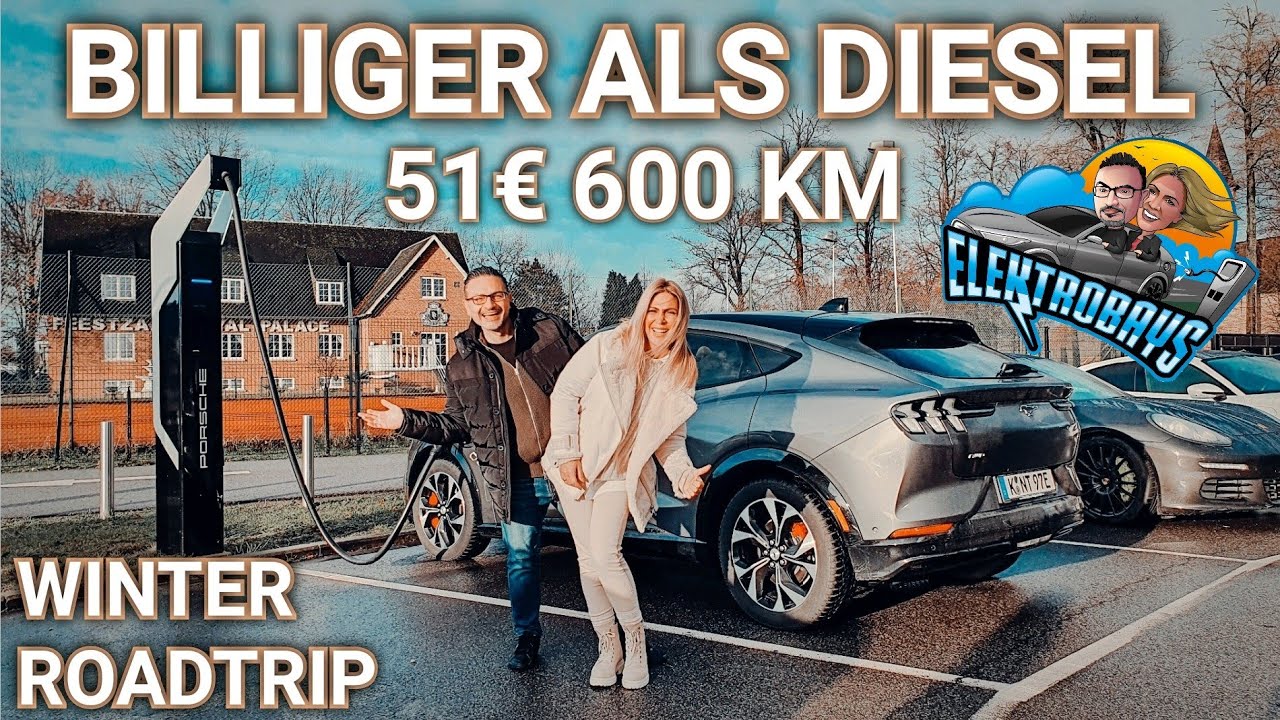 Elektroauto Roadtrip Brügge - Gent 600 Km im Ford Mustang Mach E