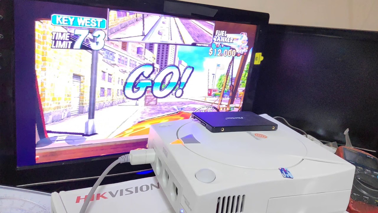 DreamCast con HDD/SSD DreamShell RetroDream